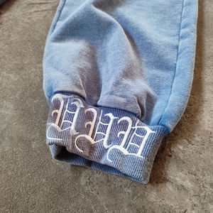 Sudaderas de moda con efecto desgastado por el sol, lavado ácido, 100% algodón French Terry, cuello redondo, para hombre. - Product Image 6