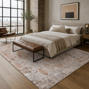 <b>Rug</b> Weavers RW7013 Datum Taupe Modern Washable <b>Rug</b> Dropshipping Wholesale Washable Chenille 10 Sizes - Product Image 2