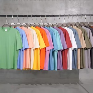 เสื้อระเหิด100% ผ้าฝ้ายโพลีเอสเตอร์รู้สึกถึงเราเสื้อโพลีเอสเตอร์เปล่าสำหรับการพิมพ์ซับลิเมชันแบบเรียบกำหนดเองเสื้อยืดสำหรับผู้ชาย - Product Image 1