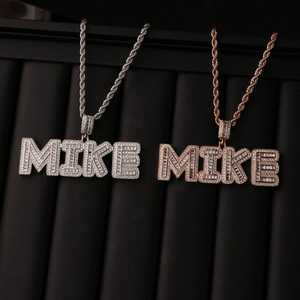 จี้ไมก์แบบเฉพาะประดับเพชรโมอิสถูกประดับด้วยเพชรอัญมณีฮิปฮอปเย็นสำหรับงานเลี้ยงของขวัญงานแต่งงาน - Product Image 2