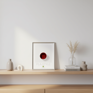 BASIC PLA STYLE 30x40cm <b>Plastic</b> <b>Frame</b> in Metallic Silver Model PLA01 AA 11 for Bubola & Naibo - Product Image 3