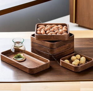 Handcrafted Eco-Friendly Wooden Dry Fruit Box-Durable Portable Kitchen Storage Container with Clip-on <b>Lid</b> for Sweets & Snacks - Product Image 4