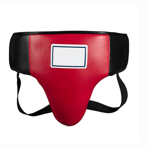 Protège-aine Boxe/Abdominal en cuir protecteur de section médiane de l'aine pour la boxe/Muay Thai Mma Abdo Gear Kickboxing Abdominal Protect - Product Image 3