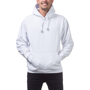 Streetwear <b>Pullover</b> Hoodie 380 GSM Cotton Fleece Plain Blank Hoodie for <b>Men</b> and Women Casual Wear - Product Image 1