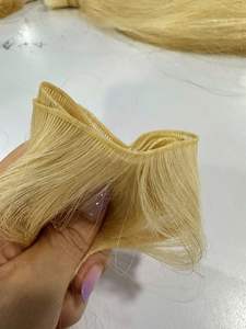 Venta al por mayor 100% Extensiones de cabello humano virgen Remy vietnamita Venta flash disponible en stock para cabello de trama Genius - Product Image 2