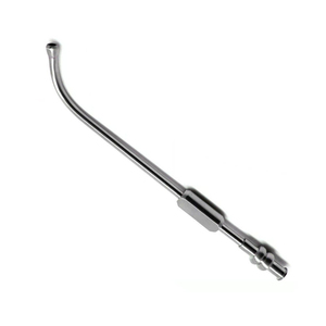 Tubes d'aspiration manuels en acier inoxydable de qualité supérieure Instruments chirurgicaux Équipement médical professionnel certifié CE - Product Image 3