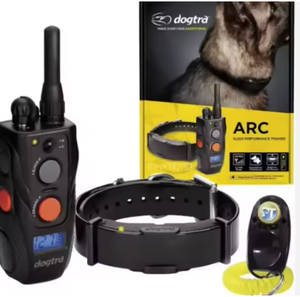 NOUVEAU PRODUIT ORIGINAL EN PROMOTION Nouveau design pour collier de dressage pour chien Dogtra ARC à télécommande, portée 3/4 mile, extensible, rechargeable - Product Image 1