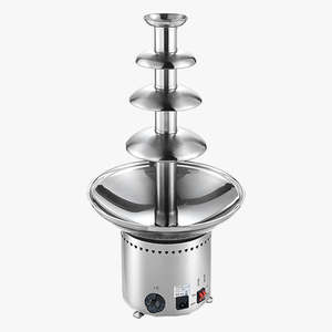 Utilisation industrielle Fontaine à chocolat 4 couches Source d'alimentation électrique - Product Image 1