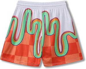 Shorts de sport en maille personnalisés avec logo pour hommes, séchage rapide et respirant, pour la gym, la course et le fitness – Vente en gros - Product Image 3