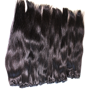 Paquete de cabello virgen vietnamita recto sedoso 100% cabello humano Super doble dibujado suave brillante fácil de peinar lograr un aspecto perfecto - Product Image 6