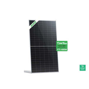 แผงโซลาร์เซลล์โมโนคริสตัลไลน์ Topsky Energy CS6W-595TB-AG 595W พร้อมกระจกปิดด้านหน้า - Product Image 1