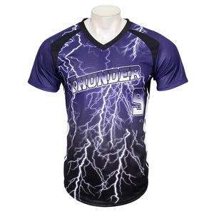2024 mejor precio 100% algodón béisbol Jersey secado rápido transpirable uniforme para adultos Uso de Softbol - Product Image 2