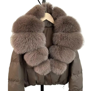 Nouvelle veste bouffante à col en fourrure de qualité supérieure Design élégant Vente en gros Veste imperméable Fabricant de veste d'hiver pour femmes OEM - Product Image 6