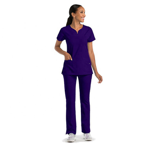 Uniforme médical de haute qualité personnalisé en tissu jersey pour infirmières et médecins, vente en gros OEM pour hommes et femmes - Product Image 2