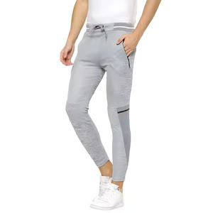 2025 dernière conception OEM ensemble de joggings pour hommes couleur unie respirant pantalon uni longue durée Durable avec le meilleur Style décontracté - Product Image 5