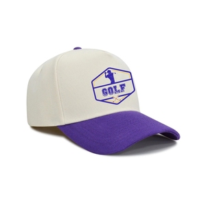 Casquettes de golf légères et respirantes en gros, séchage rapide, design bicolore, logo personnalisé imprimé, bande anti-transpiration intérieure Injae Vina VN - Product Image 3