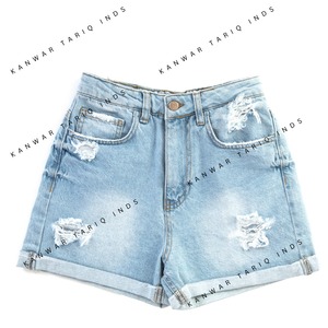 Customized Men's Lightweight Sweat Denim Jeans Spring Autumn Thin Casual Work Pants for Puff Print Gym Mesh <b>Shorts</b> Custom - Product Image 1