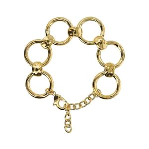 Bracelet en métal léger, confortable pour un usage quotidien, les voyages, les sorties et les occasions de fête décontractées - Product Image 1