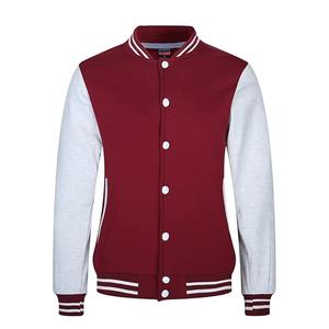 Bonne conception collège veste de baseball pour hommes letterman vestes manteau hiver laine corps en cuir manches Bomber Varsity veste hommes - Product Image 1