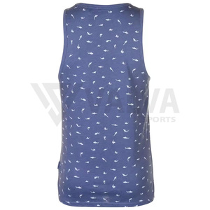 Débardeurs de la saison 2024 pour hommes, chemises de sport souples, respirantes et extensibles, style décontracté avec tissage tricoté unique de différentes couleurs - Product Image 2