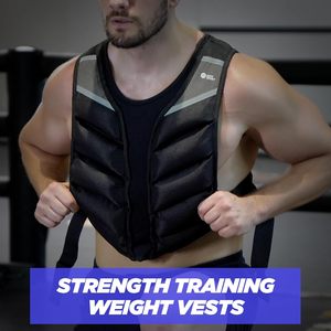 <span class=keywords><strong>Chaleco</strong></span> ponderado de <span class=keywords><strong>calistenia</strong></span> para correr <span class=keywords><strong>con</strong></span> rayas reflectantes Chaqueta ligera y reflectante para ejercicio al aire libre - Product Image 4