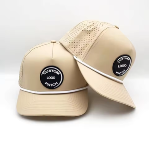 Gorra de Camionero de 5 Paneles con Logotipo de PVC de Goma Personalizado, Impermeable, Gorra de Béisbol Deportiva con Logotipo Bordado, Gorra Deportiva con Estampado - Product Image 1