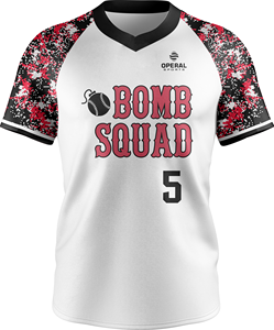 Camiseta de Béisbol Personalizada con Cuello en V, Transpirable, con Nombre y Número Bordados, Uniforme Deportivo para Hombres, Mujeres y Jóvenes - Product Image 3