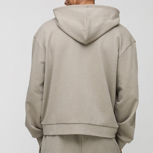 Sudadera con Capucha y Cremallera Completa con Logotipo Personalizado, Corte Regular, Impresión Digital, Impermeable, Unisex, Ropa Casual de Calle, 100% Algodón Ecológico - Product Image 6