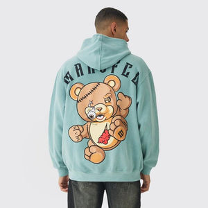 Sudadera con capucha para hombre con impresión personalizada Tela polar de varios estilos Suministro al por mayor en tallas de EE. UU. para el invierno - Product Image 4