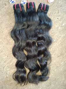 Les prolongements de cheveux Remy indiens de qualité supérieure choisissent la trame sans perte - Product Image 2