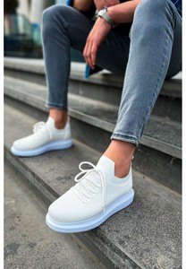 Zapatillas Hombre CH307 RT Tricot Negro Blanco Tab Gris - Product Image 5