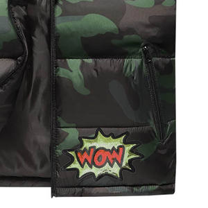 Blouson d'hiver matelassé unisexe sans manches personnalisé, col montant, taille plus, chaud et résistant au froid 2025 - Product Image 2