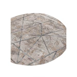 Alfombra Kavi Gris y Negra, Tejida a Mano con Lana, Bambú y Seda, Diseño Teoría del Caos, Geométrica, Boho, para el Hogar, Pasillo, Modelo Rectangular Esk-414 - Product Image 2
