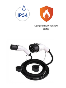 Nouveau câble de charge EV de type 2, 5 m, 22 kW, 32 A, 3 phases, charge rapide pour véhicules électriques, Turquie - Product Image 2