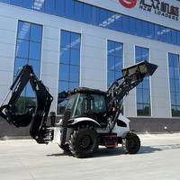 Mini-chargeuse sur pneus 388 avec godet de 1,0 m³, cabine ROPS, machine de construction avec pompe à vendre