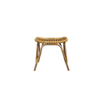 Tabouret de bar en rotin au design moderne, robuste, finition mate, avec revêtement en rotin, élégant et polyvalent, pour salon
