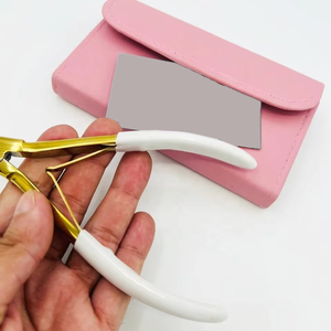 Pince à extensions de cheveux en acier inoxydable de qualité supérieure, réglable, respirante, confortable, dernières conceptions - Product Image 3