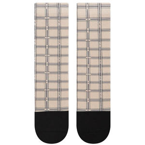 2025 tendance nouveau décontracté thermique Polyester vierge impression Sublimation chaussettes auto-chauffant personnalisé blanc Logo chaussettes - Product Image 1