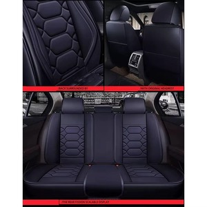Fundas de Asiento Universales de Cuero Impermeable de PVC, Ajuste Universal, 4 Estaciones, 2025, Nuevas, con Cojín de Seda Helada, para Todas las Estaciones - Product Image 2