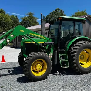 Original USA Farming Traktor Ziemlich gebrauchter Traktor JON Deer 150HP Farm mit Frontlader 6R 4x4 Traktor Jetzt auf Lager