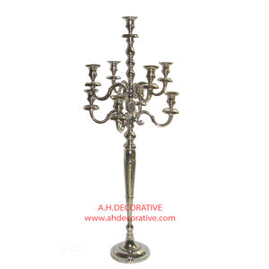 Modern <b>Tall</b> Candelabra for Wedding Decoration Indoor and Outdoor Decorative <b>Table</b> Top Handmade Candelabra for Sale - Product Image 5