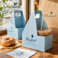 Boîtes cadeaux personnalisées pour biscuits avec fenêtre, emballages de boulangerie haut de gamme pour biscuits, desserts et friandises de fêtes