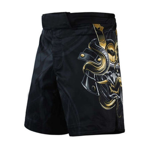 กางเกงขาสั้น MMA ของผู้ชายสำหรับ2024กางเกงฝึกซ้อมออกกำลังกายต่อสู้พิมพ์ซับลิเมชัน - Product Image 1