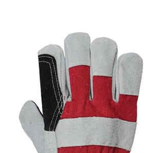 Diseño único Uso industrial Cuero de vaca Seguridad Rigger Guantes DE TRABAJO Protección de manos resistente Guantes DE TRABAJO canadienses - Product Image 5