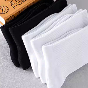 High Quality Combed Cotton Crew <b>Socks</b> Jacquard Embroidery Sport <b>Socks</b> for <b>Men</b> Women Unisex with Custom Logo Knitted Technique - Product Image 4