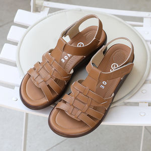 [JSHOE] Sandales pour femmes Urban LiteLift Action en cuir de vachette avec fermeture velcro, finition élégante avec amorti pour l'été - Product Image 1