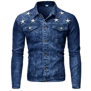 Recién llegado Chaqueta de mezclilla para hombre Slim Fit Cómodo Durable y elegante Ideal para uso diario y actividades al aire libre - Product Image 3