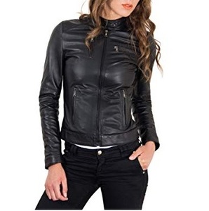 2025 New Arrival Women's <b>Sheep</b> <b>Skin</b> Leather <b>Jacket</b> Fashion Solid Casual Classic Business Motorcycles PU Blazer Coat for Winter - Product Image 1