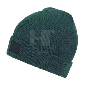 Premium Quality 100% Cotton Jacquard <b>Beanies</b> Hats Custom Design Lightweight & Eco-Friendly Breathable & <b>Waterproof</b> Made Pakistan - Product Image 3