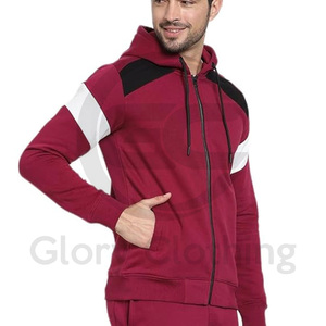 ชุดวอร์มแบบสองชิ้นรุ่นใหม่ปี 2026 ชุดออกกำลังกายวิ่ง ชุดวอร์มไซส์ใหญ่สำหรับผู้ชาย ชุดวอร์มผู้ชายคุณภาพสูง เสื้อพูลโอเวอร์ผ้าฝ้าย 100% - Product Image 4